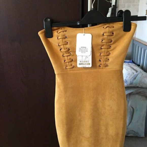 Mustard Midi Dress - Picture 4 of 4